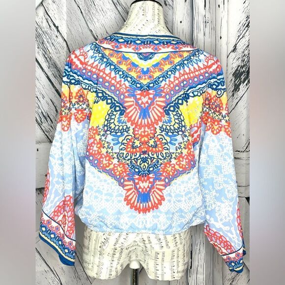 Flying Tomato Multicolor Bohemian Top L - Picture 2 of 5